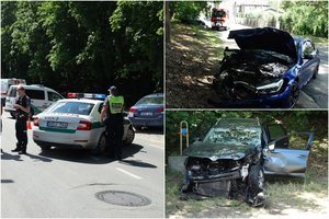 Aiškėja naujos detalės apie BMW avariją Kaune: vaizdo įrašas parodė, kas įvyko