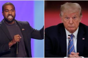 D. Trumpas: Kanye Westo siekis tapti prezidentu „labai įdomus“