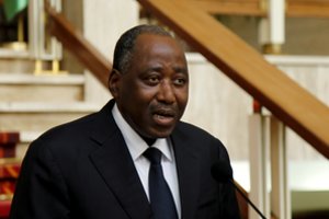 Mirė Dramblio Kaulo Kranto premjeras Amadou Gonas Coulibaly