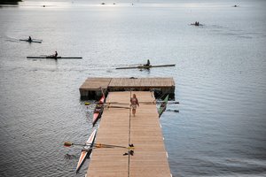 Būsimų čempionų kalvė: Kaune atidaryta nauja irklavimo bazė
