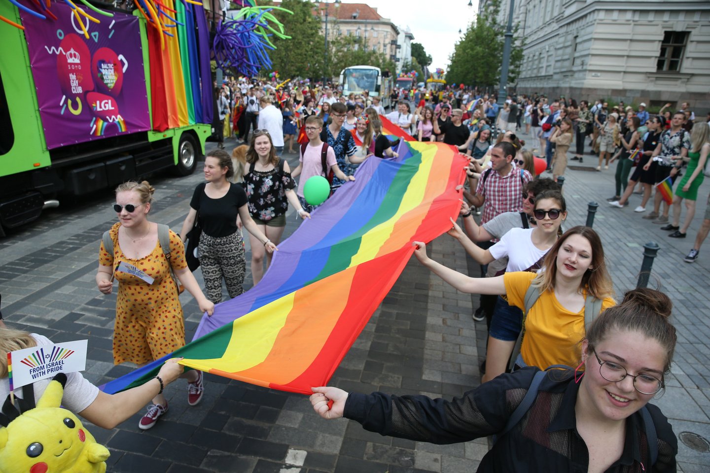 „Baltic Pride 2019“ kadrai.<br>R.Danisevičiaus nuotr.