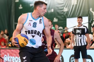 Antrajame „Hoptrans 3x3“ etape – J. Mačiulio ir Šakių ir Utenos komandų pergalės