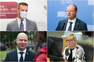 S. Skvernelio ir A. Verygos reitingai šovė į viršų, įvertino konservatorių lyderių tylą