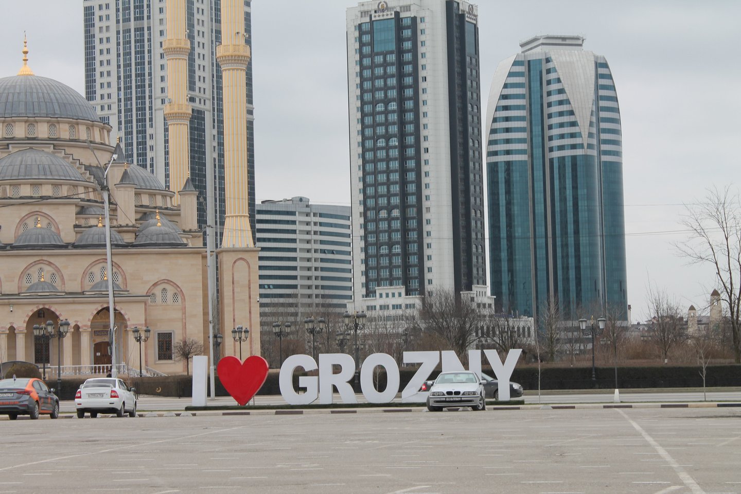 Čečėnijos sostinė Groznas.<br>Lrytas.lt nuotr.