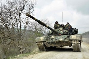 Armėnija ir Azerbaidžanas kaltina vienas kitą dėl ugnies atnaujinimo pasienyje