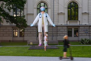 Latvijoje nustatytas vienas naujas COVID-19 atvejis, mirė vienas pacientas