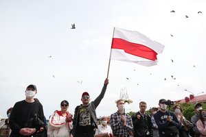 Baltarusijoje nuo prezidento rinkimų kampanijos pradžios sulaikyta daugiau kaip 700 žmonių