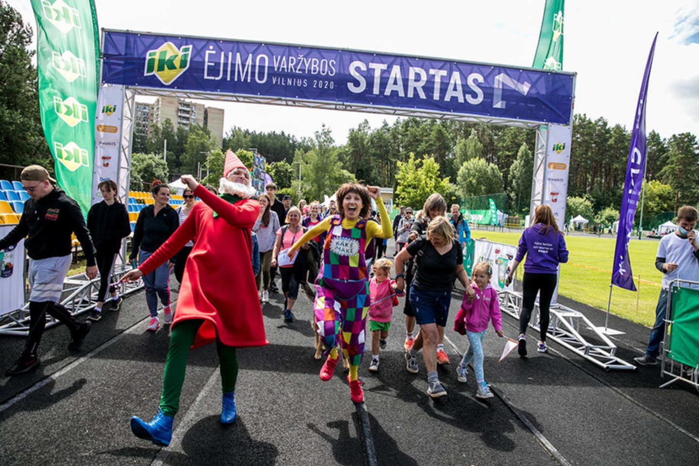IKI Ėjimo varžybos 2020 Vilnius – akimirkomis<br> walk15 nuotr.