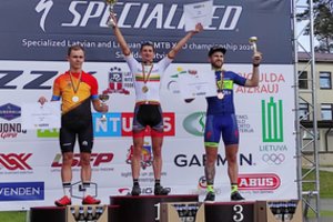 Katažina Sosna ir Šarūnas Pacevičius – šešiskart Lietuvos MTB XCO čempionai
