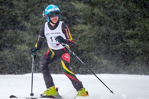 Šią vasarą Vilniaus Vingio parke – ne tik bėgikai, bet ir slidininkai