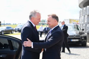 Minėdami pergalę Žalgirio mūšyje Lietuvos ir Lenkijos vadovai priminė nesaugią kaimynystę