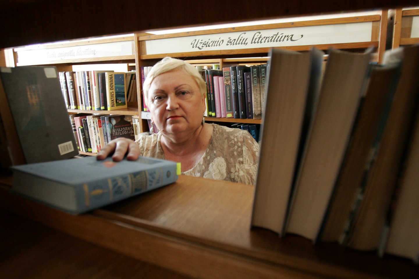 Rima Gražienė, Vilniaus centrinės bibliotekos direktorė.<br>V.Balkūno nuotr.