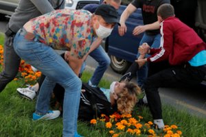 Baltarusija: opozicijos protestuotojams gresia baudžiamieji kaltinimai