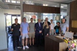 FIBA generalinis sekretorius įvertino turnyrą Palangoje ir projektą Kaune