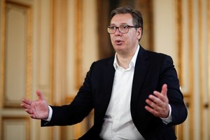 Po derybų Briuselyje Serbija apkaltino Kosovą „šantažu“