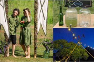 Originalios vilniečių vestuvės: svečių prašė atsinešti savo indus, ir jiems tai patiko