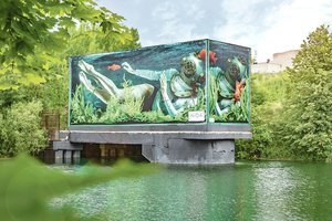 Žinomas menininkas Kaune paslėpė siurblinę