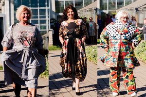 Žinomi žmonės žengė neįprastu podiumu: pristatė Lietuvos kūrėjų kolekcijas