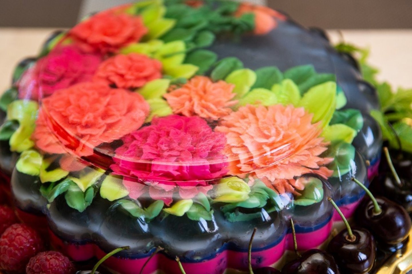 Pagaminti želė tortą trunka apie pusdienį.<br> R.Ančerevičiaus nuotr.