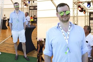 Lenktynių Palangoje nepraleido ir verslininkas Danielius Bunkus: šįkart pozavo vienas