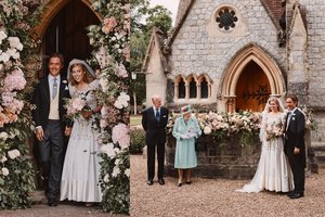 Paviešintos princesės Beatrice vestuvių nuotraukos: aprangoje – svarbi detalė