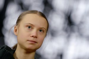 G. Thunberg sulaukė milijono eurų vertės premijos už nuopelnus žmoniškumui