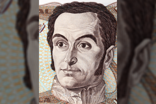 1783 m. gimė Ispanijos kolonijų Amerikoje nepriklausomybės karo vienas vadų Simonas Bolivaras. Buvo Didžiosios Kolumbijos (dabartinės Venesuelos ir Naujosios Granados) prezidentas. Aukštutinė Peru jo garbei buvo pavadinta Bolivija. Siekė suvienyti išsivadavusias Pietų Amerikos valstybes. Mirė 1830 m.<br>123rf