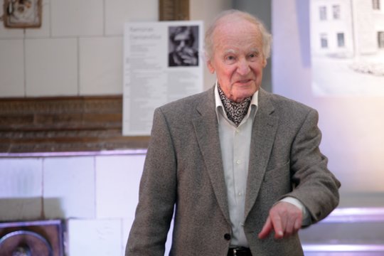 2018 m. mirė architektas Algimantas Nasvytis (90 m.).<br>V.Balkūno nuotr.
