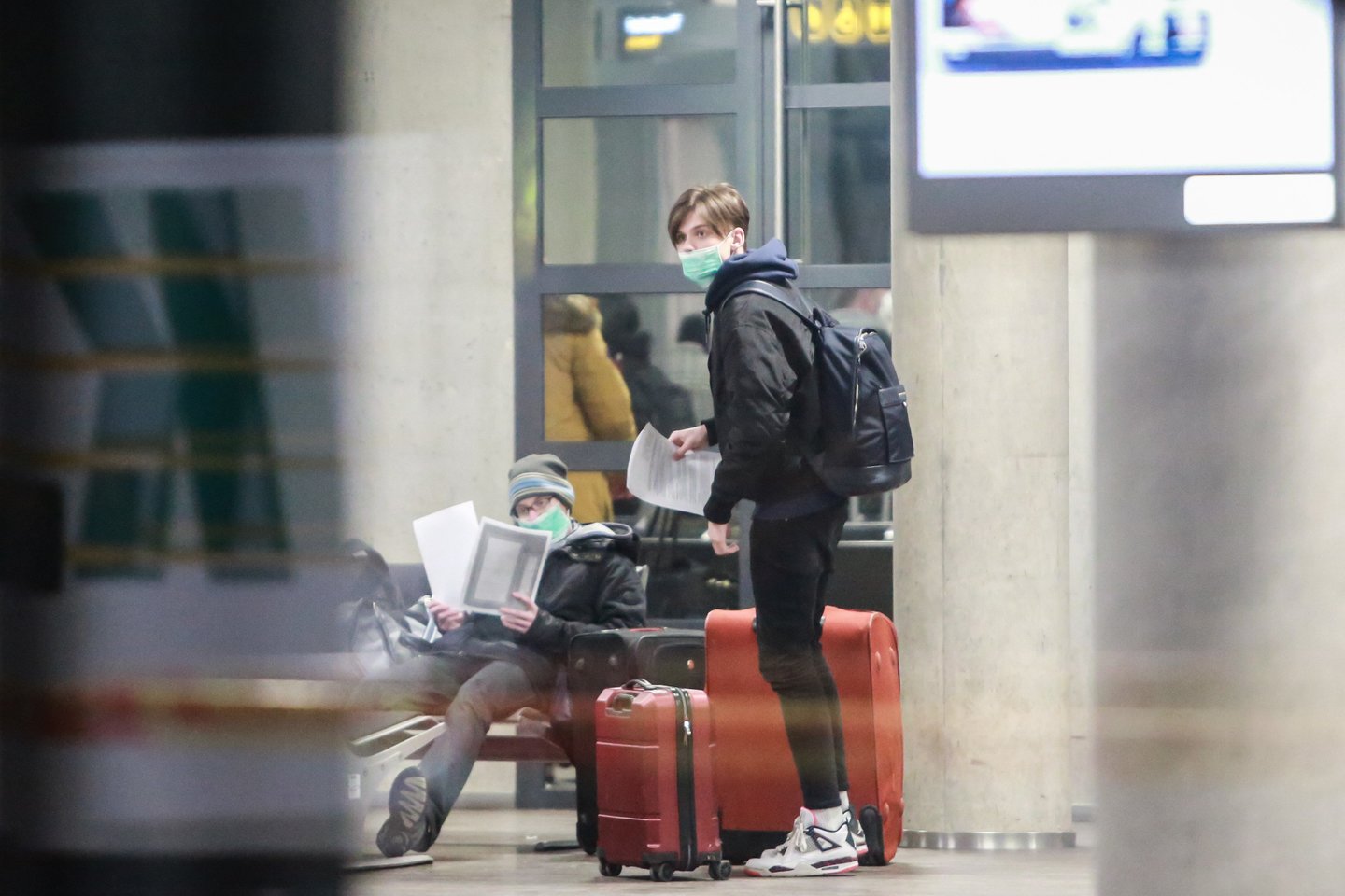 Koronavirusas Lietuvoje.<br>G.Bitvinsko nuotr.