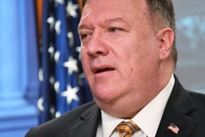 M. Pompeo: dėl PSO veiksmų per koronaviruso pandemiją „mirė britų“