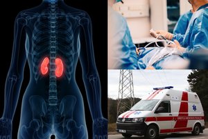 Per karantiną sulaukęs skambučio Algirdas nedvejojo: skubiai susiruošė į ligoninę