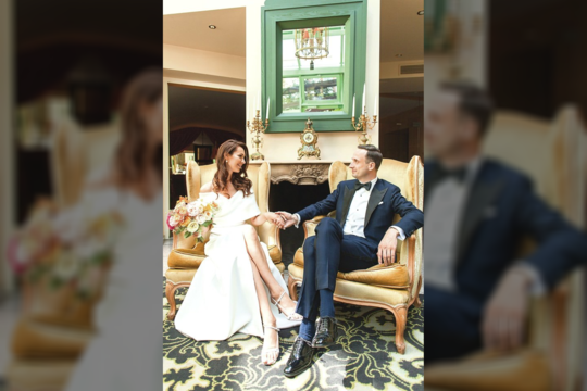 Nuotakas puošianti dizainerė ir sau sukūrė prabangią vestuvių šventę