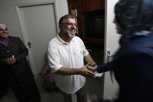 Vakarų Kranto „Hamas“ lyderis po 16 mėnesių arešto paleistas į laisvę