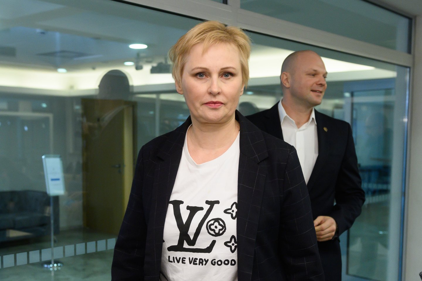 Po nesutarimų išsiskyrė Centro partijos „Gerovės Lietuva“ ir jos narės, pirmininko pavaduotojos Rūtos Janutienės keliai.<br>V.Skaraičio nuotr.