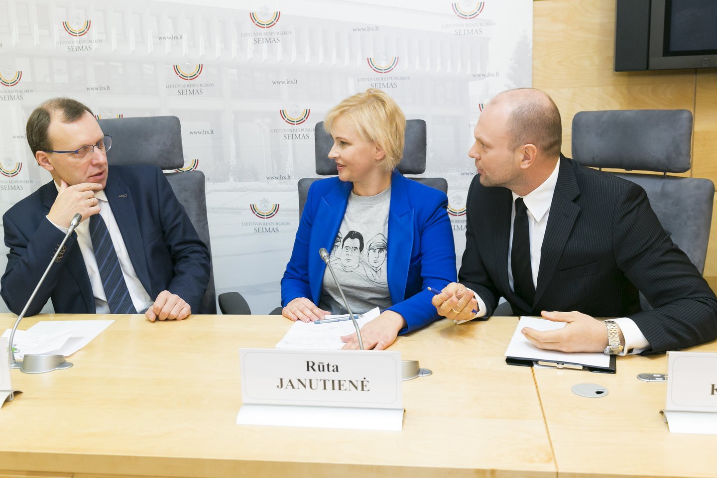 Po nesutarimų išsiskyrė Centro partijos „Gerovės Lietuva“ ir jos narės, pirmininko pavaduotojos Rūtos Janutienės keliai.<br>T.Bauro nuotr.