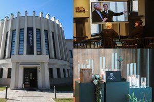 Kaune – atsisveikinimas su garsiu muziejininku Osvaldu Daugeliu