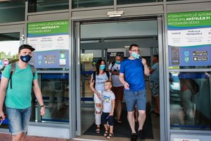 Po kelionės iš JAV – netikėtumas Vilniaus oro uoste