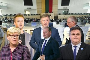 Į rinkimų trasą – už populiarių vežikų nugarų: bedė pirštu į kilusią krizę