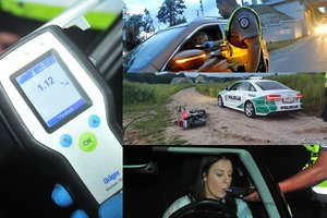 Naktinis reidas parodė – Vilniaus gatvės pilnos girtų ir beteisių vairuotojų