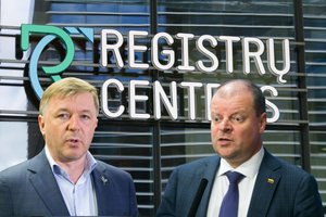 Valstiečių populiarumo banga gali nuslūgti „Registrų centro“ rūsyje