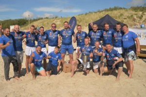 „Klaipėdos kovas“ triumfavo Lietuvos paplūdimio regbio čempionate