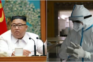 Šiaurės Korėja dėl įtariamo koronaviruso atvejo skelbia nepaprastąją padėtį