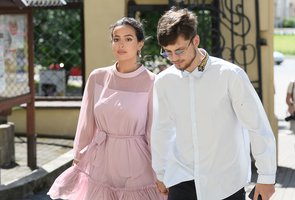 Karolina Meschino atskleidė kūdikio lytį