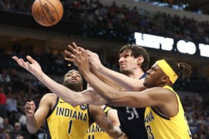 Be D. Sabonio likusi „Pacers“ komanda įveikė „Mavericks“