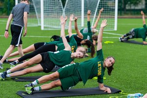 Moterų krepšinio rinktinės kandidatės Druskininkuose treniruosis ir žais su 16-mečiais