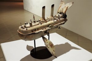 Klaipėdos menininkų parodoje – ir laisvų kaip vėjas, ir sukaustytų minčių dvelksmas