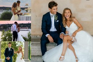 Ledo ritulininko Manto Armalio širdį ištirpdė meilė IT specialistei: vestuves atšoko Švedijoje