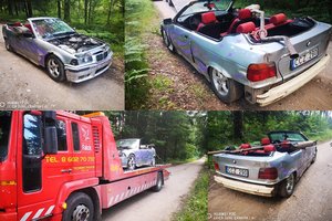 Tokį egzempliorių vargu ar esate matę: net keista, kad BMW važiavo, o vairuotojas įpūtė virš 3 prom.