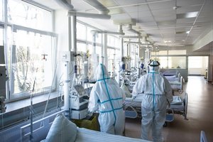 Daugiausia COVID-19 pacientų turėjusioje ligoninėje nebeliko sergančių šia liga