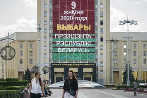 Kremlius neigia siekiąs „destabilizuoti“ Baltarusiją